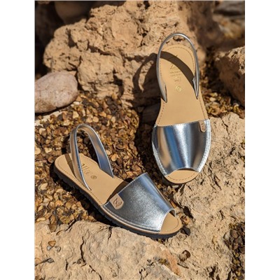AB. Zapatos 3204 plata+PELLE-007-17 plata АКЦИЯ