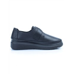 03-5311 BLACK Полуботинки женские (натуральная кожа)