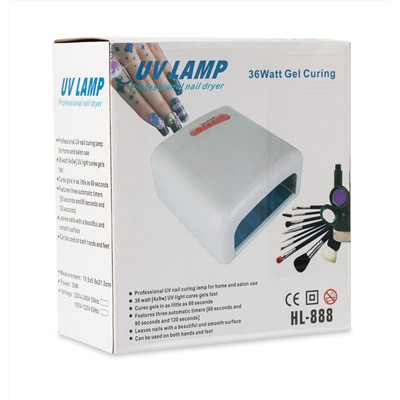 УФ Лампа 36 Ватт для маникюра и педикюра Professional nail dryer