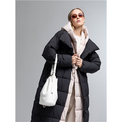 Пуховик женский черный