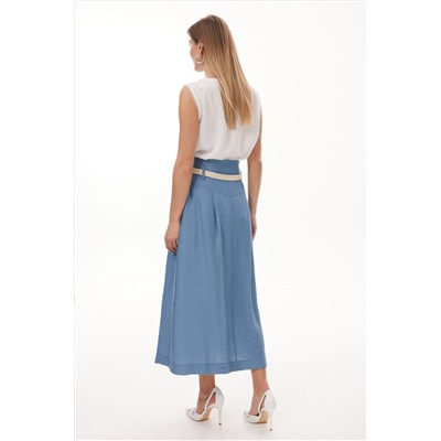 NiV NiV fashion 452 светло-голубой, Блуза