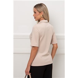 Блуза трикотажная бежевого цвета Вербена №2
