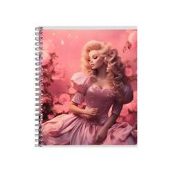 Набор тетрадей Calligrata. Glamour, 3 штуки, 80 листов, на гребне, обложка из мелованного картона