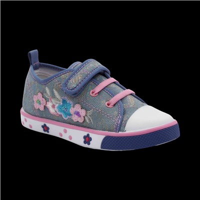 Кеды CV041-2-3 голубые