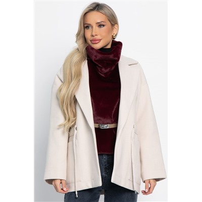 Пальто-пиджак (бежевый) Б15086-7М