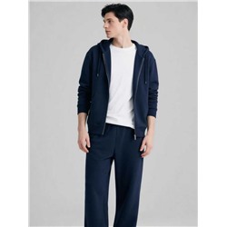 Брюки прямые 2х нитка U64 синий