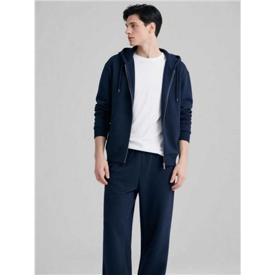 Брюки прямые 2х нитка U64 синий