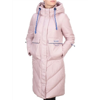 9190 PINK Пальто зимнее женское EVCANBADY (200 гр. холлофайбера)