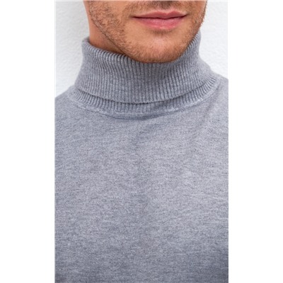 Водолазка F121-01-868 grey melange