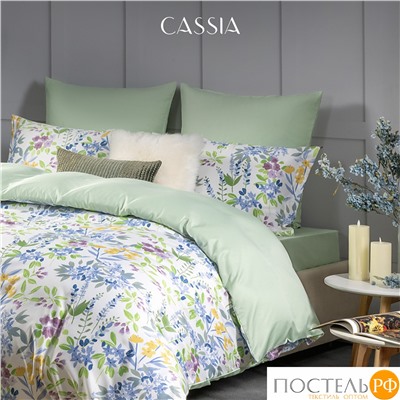 CASSIA ЛИРИО КПБ 200х210-1/230х250-1/50х70-2/70х70-2, 6пр.,бамб/хл
