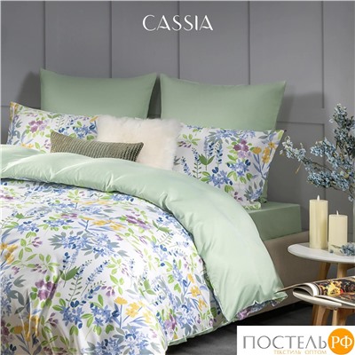 CASSIA ЛИРИО КПБ 175х215-1/230х250-1/50х70-2/70х70-2, 6пр.,бамб/хл