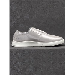 05-FDD36-2P SILVER Кроссовки женские (натуральная кожа)