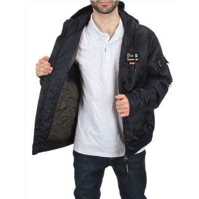 8734L DK. BLUE Куртка мужская демисезонная (100 гр. синтепон)