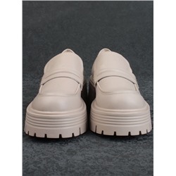 03-C1815-2 BEIGE Лоферы женские (натуральная кожа)