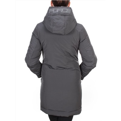 8802 DARK GRAY Пальто зимнее женское CLOUD LAG CAT  (200 гр. холлофайбер)