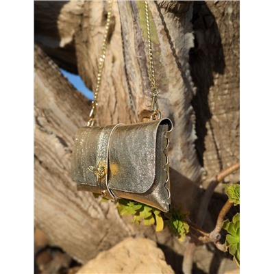 AB.Zapatos · 3207 · LIRIOS PLATINO+AB.Z PELLE Abeja ladrillo (330) ORO