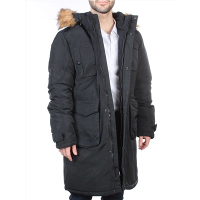 71203 BLACK Куртка мужская зимняя (200 гр. синтепон) KAREAKEY