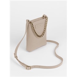 Женская кожаная сумка Richet 3258LG 930 Бежевый