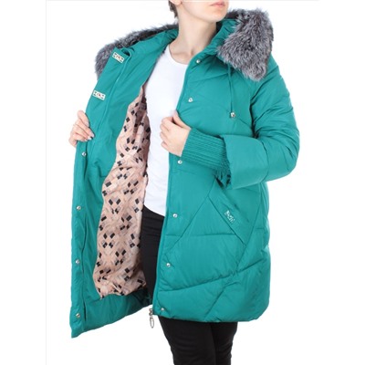 15-290 GREEN Куртка зимняя женская (200 гр. холлофайбера)