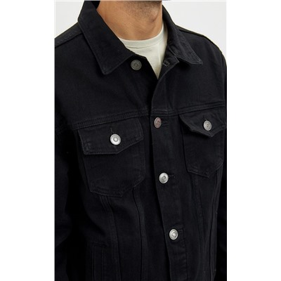 Куртка джинс P011-1336 black