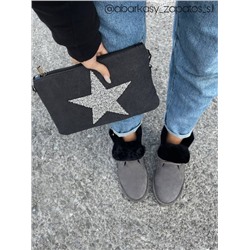 AB.Z. 27001/2 GRIS — С ДВОЙНЫМИ ШНУРКАМИ+GLITTER ESTRELLA
