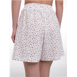 Шорты из муслина с принтом