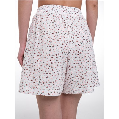 Шорты из муслина с принтом