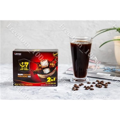Растворимый кофе G7 TrungNguyen 2 в 1, 15 пак