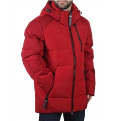 6702 BURGUNDY Куртка мужская зимняя (200 гр. холлофайбер)