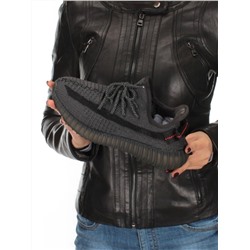 05-B557-2 DK. GRAY Кроссовки женские (текстиль)