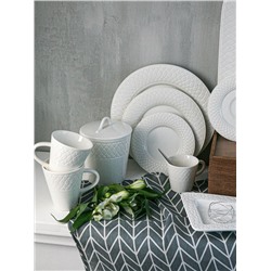 Кружка Magistro Argos, 300 мл, фарфор, белая