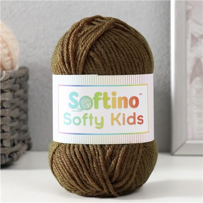 Пряжа 100% акрил Softy Kids 90 м ±5 м 50 г, 59 болотный