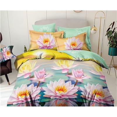 Постельное белье из поплина cтандарт П-2709