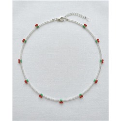 Чокер-бусы из бисера