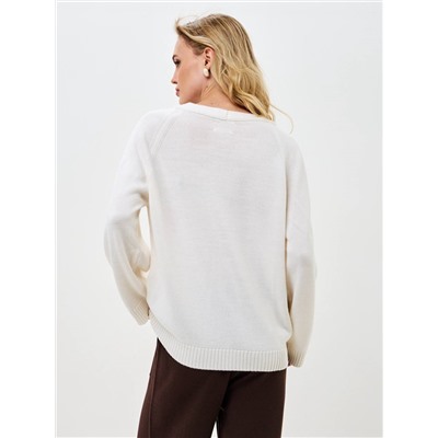 Кардиган OVALI, Молочный