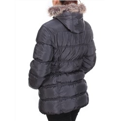 B-52 DARK GRAY Куртка зимняя женская NO NAME (150 гр. холлофайбер)