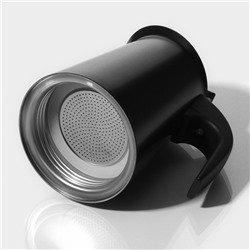 Кофеварка гейзерная Magistro Classic black, на 6 чашек, 300 мл, индукция, нержавеющая сталь, чёрная