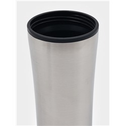 Термокружка Мастер К For you, 450 мл, 8×19 см сохраняет тепло 2 ч, нержавеющая сталь, серебристая