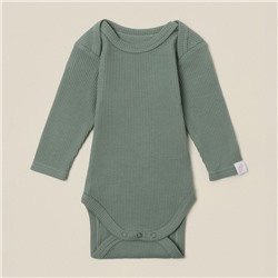 Набор боди 2 шт. SL HOME, рост 80-86 см, бежевый, оливковый