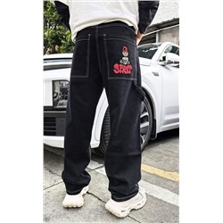 Джинсы муж. F511-0100 l.black