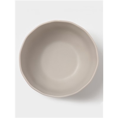 Салатник Magistro Potter, 1.2 л, d=17.4, фарфор, светло-серый