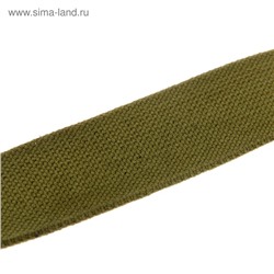 Ошейник брезентовый однослойный, 84×4.5 см, ОШ 50-70 см, хаки