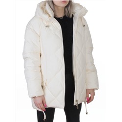 8811 MILK WHITE Куртка зимняя женская (150 гр. холлофайбер)