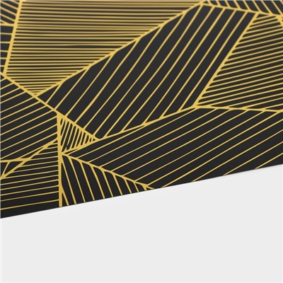 Салфетки сервировочные на стол Magistro, 4 шт., 45×30 см, чёрные