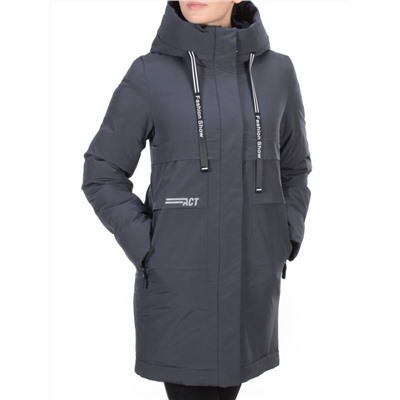 8802 DARK BLUE Пальто зимнее женское CLOUD LAG CAT (200 гр. холлофайбер)