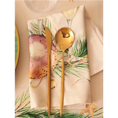 Набор салфеток сервировочных «Этель» Spruce mood, 40×40 см - 4 шт., 100% хлопок, саржа 190 г/м²