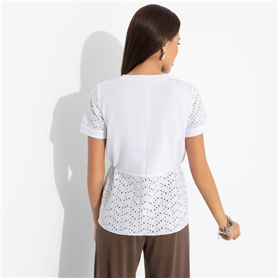 Футболка комбинированная, Свежий взгляд