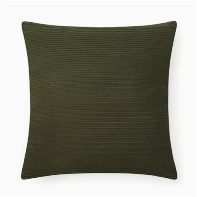 Чехол на подушку «Этель» Velour, 43×43 см, зелёный