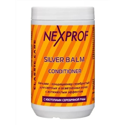 Nexxt Бальзам-кондиционер серебристый для светлых волос, 1000 мл
