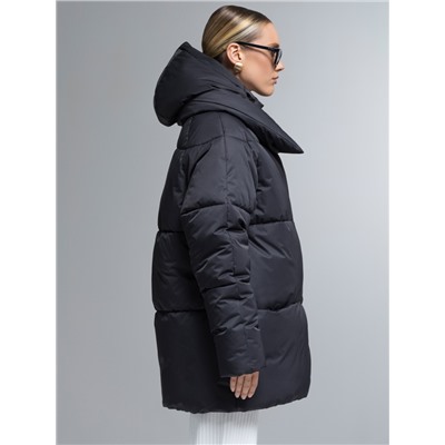 Пуховик женский черный